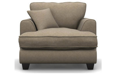 Heart of House Hampstead Tweed Fabric Chair - Beige